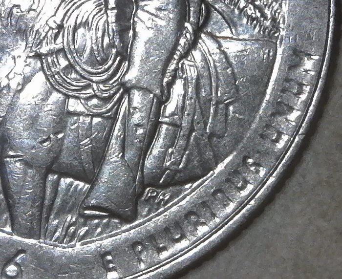 2016-P-ND-Washington-Quarter-With-Severe-Die-Deterioration-On-Both-Sides